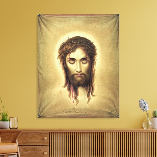 Jezus Christus 1876 Canvas Afdruk (Insitu (Woonkamer))
