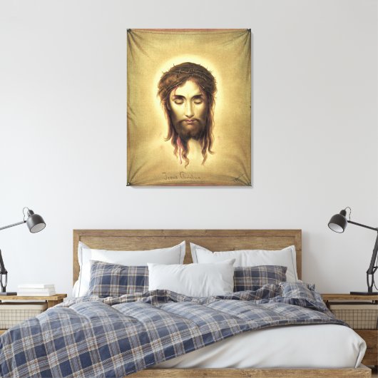 Jezus Christus 1876 Canvas Afdruk (Insitu (Slaapkamer))