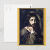 Jezus Christus 1888, Georg Karl Franz Cornicelius Briefkaart (Voorkant / Achterkant)