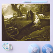 Jezus Christus Agony in de tuin van Gethsemane Flyer (Enkel)