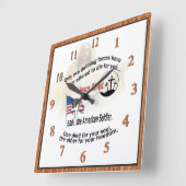 Jezus Christus & Amerikaanse Soldaderplein klok #2 (Hoek)