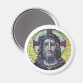 Jezus Christus - Antiek portret (Magnet) Magnet (Voorkant / Achterkant)