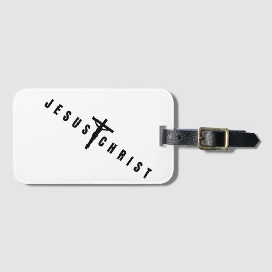 Jezus Christus Bagagelabel (Voorkant (horizontaal))