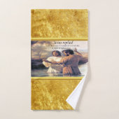Jezus Christus Baptisme afbeelding één Bad Handdoek (Handdoek)