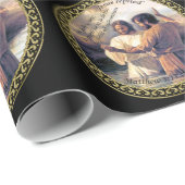 Jezus Christus Baptisme afbeelding één Cadeaupapier (Rol Hoek)