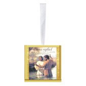 Jezus Christus Baptisme afbeelding één Decoratie (Rechts)