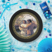 Jezus Christus Baptisme afbeelding één Papieren Bordje (Feest)