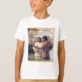Jezus Christus Baptisme afbeelding één T-shirt (Voorkant)