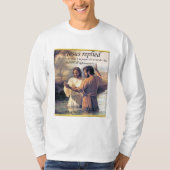 Jezus Christus Baptisme afbeelding één T-shirt (Voorkant)