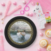 Jezus Christus Baptisme afbeelding twee Papieren Bordje (Feest)