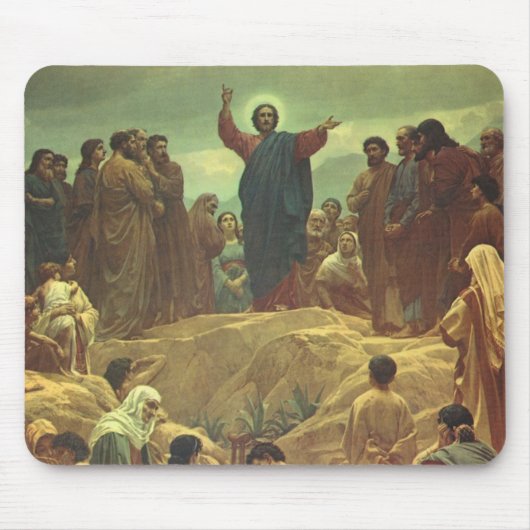 Jezus Christus Bergrede, Oude Religie Muismat (Voorkant)