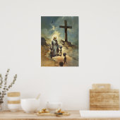 Jezus Christus beschuldigt de Grays Poster (Keuken)