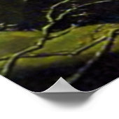 Jezus Christus bidt in de tuin van Gethsemane Poster (Hoek)