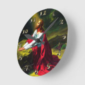 Jezus Christus bidt in de tuin van Gethsemane Ronde Klok (Hoek)