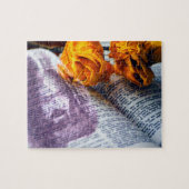 Jezus Christus Bijbelgele Rose Legpuzzel (Horizontaal)