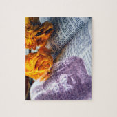 Jezus Christus Bijbelgele Rose Legpuzzel (Verticaal)