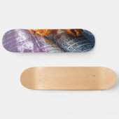 Jezus Christus Bijbelgele Rose Skateboard (Horizontaal)