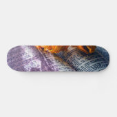 Jezus Christus Bijbelgele Rose Skateboard (Horizontaal)