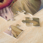 Jezus Christus Blessing Sacred Heart van Jezus Legpuzzel (Zijkant)