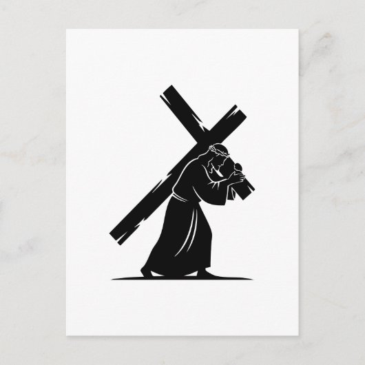 Jezus Christus Briefkaart (Voorkant)