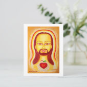Jezus Christus Briefkaart (Staand voorkant)