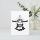 Jezus Christus Briefkaart (Staand voorkant)