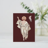Jezus Christus Briefkaart (Staand voorkant)