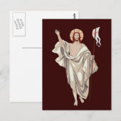 Jezus Christus Briefkaart (Voorkant / Achterkant)