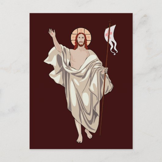 Jezus Christus Briefkaart (Voorkant)