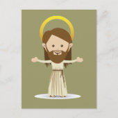 Jezus Christus Briefkaart (Voorkant)