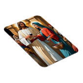Jezus Christus bruiloft bij Cana Magneet (Rechterzijde)