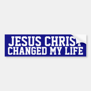 Jezus Christus Bumpersticker