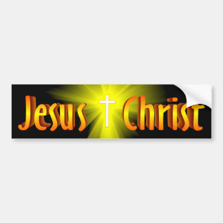 Jezus Christus Bumpersticker
