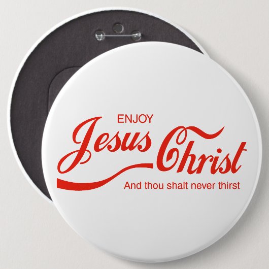Jezus Christus Button (Voorkant /achterkant)