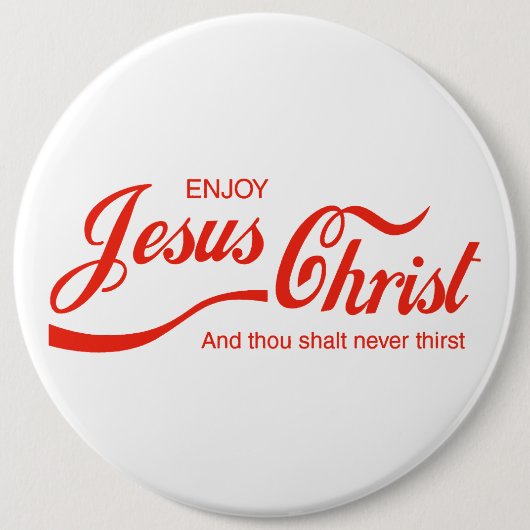 Jezus Christus Button (Voorkant)