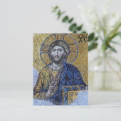 Jezus Christus Byzantijns-orthodox Christelijk ico Briefkaart (Staand voorkant)
