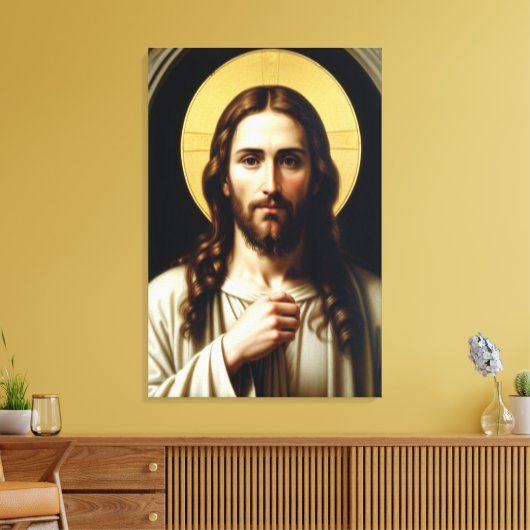 Jezus Christus canvas (Insitu (Woonkamer))