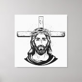 Jezus Christus Canvas Afdruk (Voorkant)