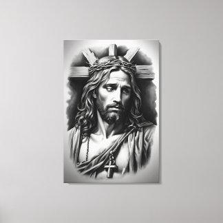 Jezus Christus Canvas Afdruk
