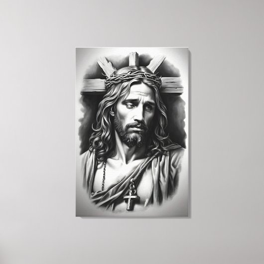 Jezus Christus Canvas Afdruk (Voorkant)