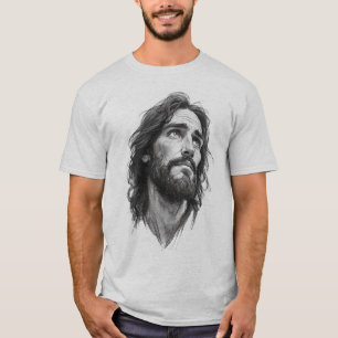 Jezus Christus Christelijk T-shirt voor Heren