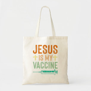Jezus Christus Christelijke Jezus is mijn vaccin C Tote Bag