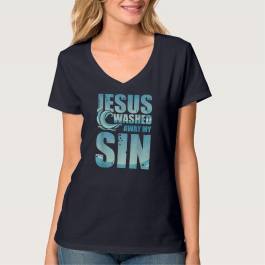 Jezus Christus Christendom Gifts Jezus was weg T-shirt (Voorkant)