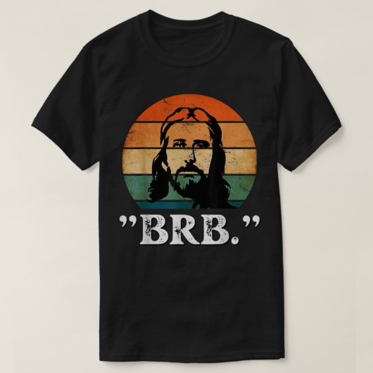 Jezus Christus Christm... ik ben een terugkerende T-shirt (Design voorkant)