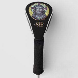 Jezus Christus & Compassie Kunst  Golf Golf H Golfheadcover