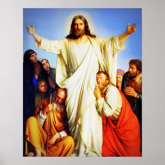Jezus Christus Consoler Poster (Voorkant)