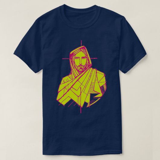 Jezus Christus Cross Crucifix Religie T-shirt (Design voorkant)