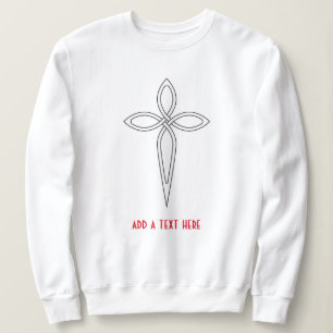Jezus Christus Cross Sweatshirt
