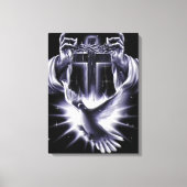Jezus Christus Crown of Thorns and Dove Canvas Afdruk (Voorkant)