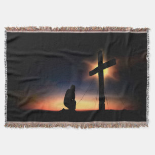 Jezus Christus Crucifixion Cross Deken